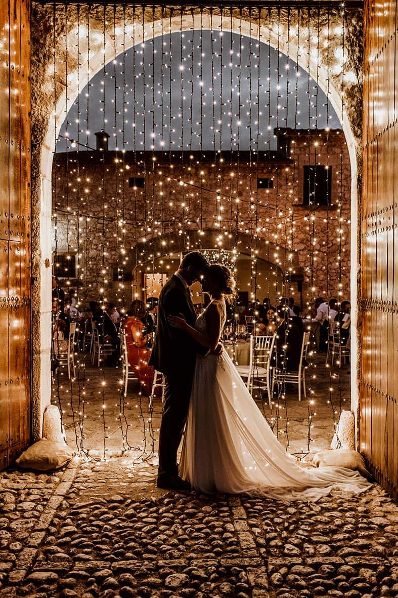 iluminacion de bodas mallorca