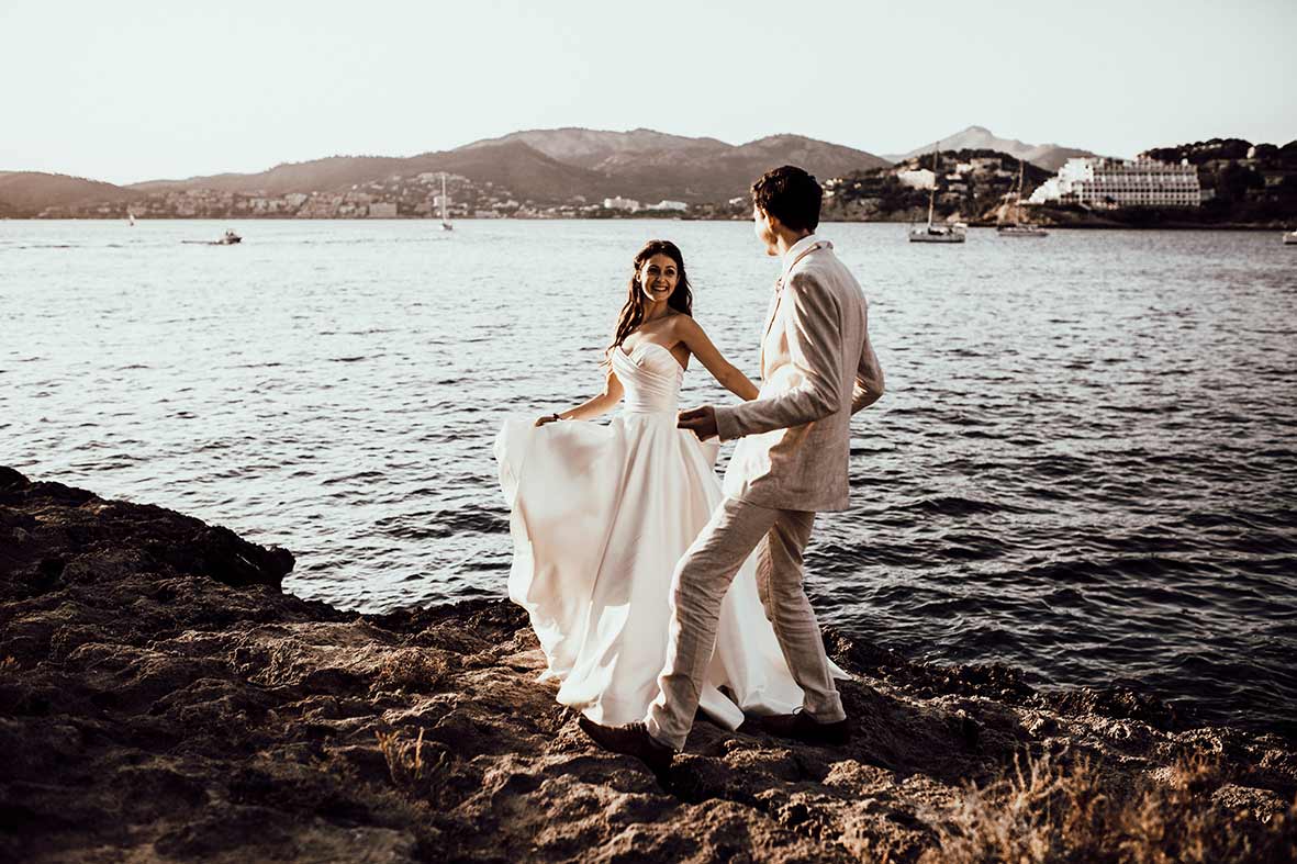 fotógrafo de postboda Mallorca baile