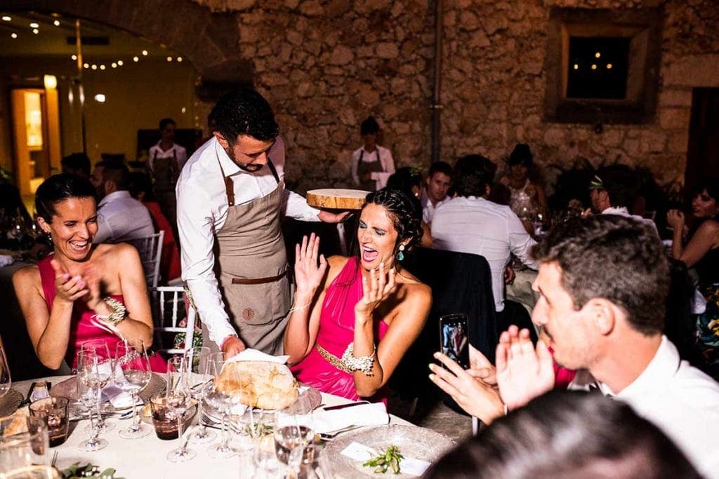 wedding finca mallorca surprise