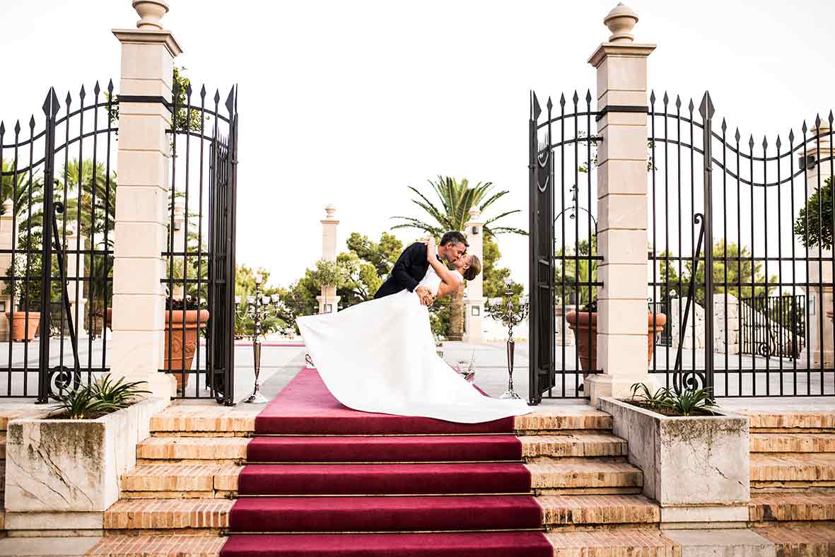 boda en castillo hotel son vida puertas