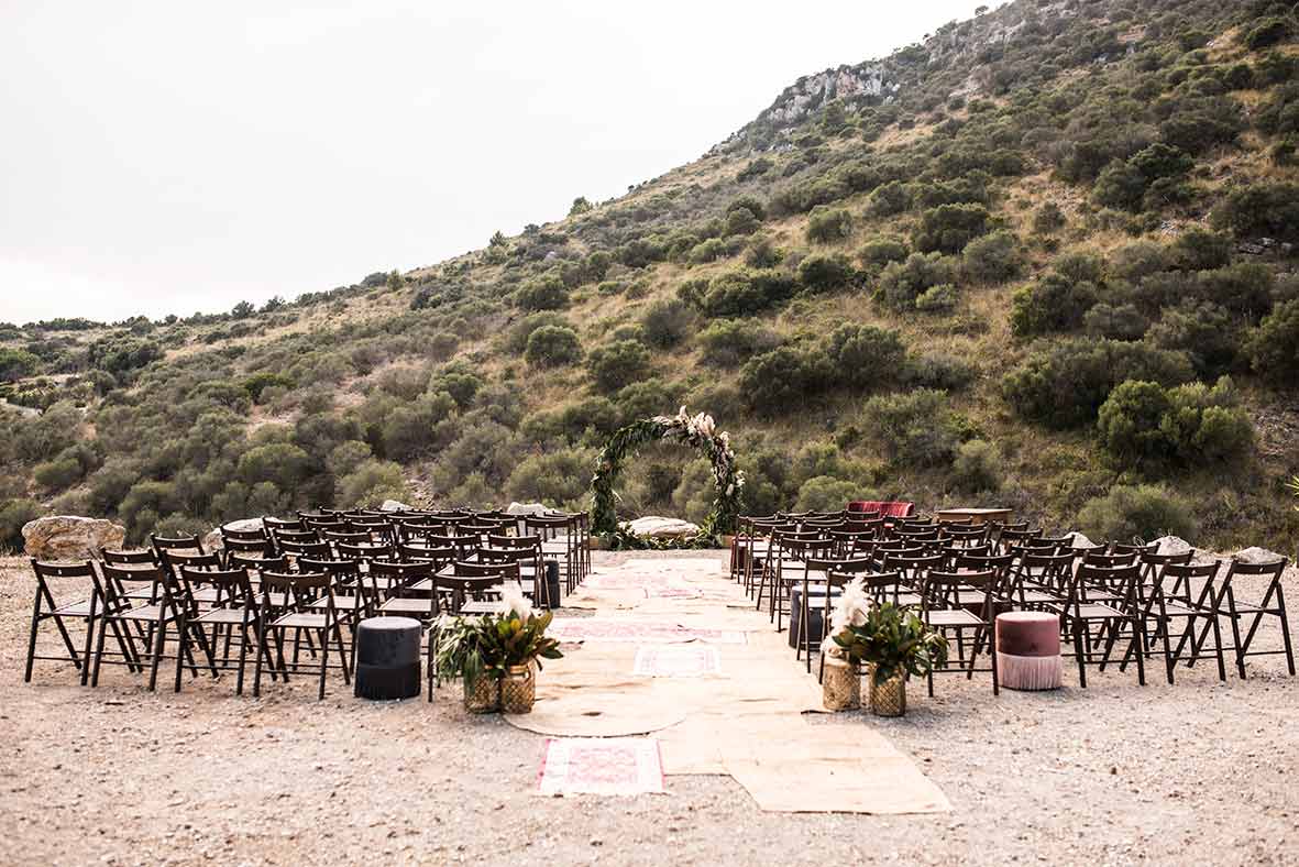 "ALT"wedding photographers in Mallorca ceremony place