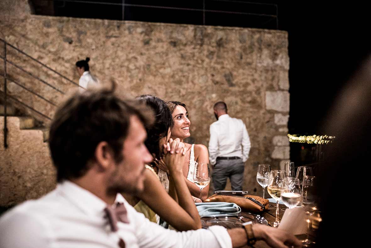 "ALT"wedding photographers in Mallorca dinner