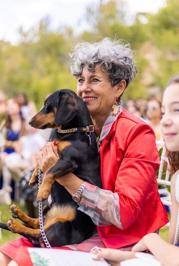 "ALT"boda en mhares sea club mallorca madre y perrito"