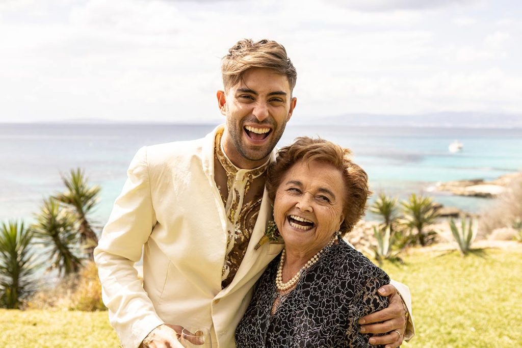 "ALT"boda en mhares sea club mallorca abuela"