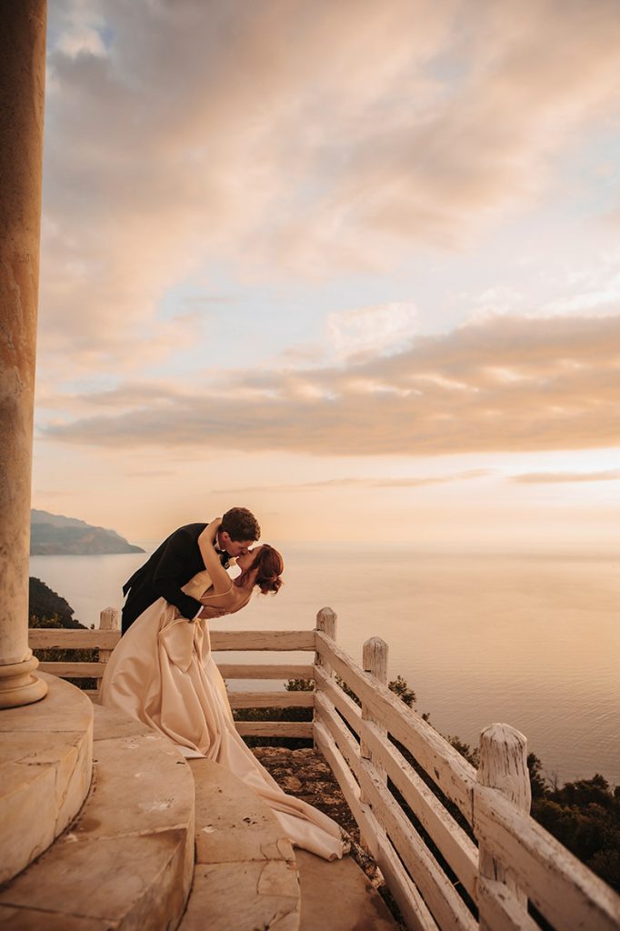 "ALT"boda en son marroig deia mallorca beso al atardecer"