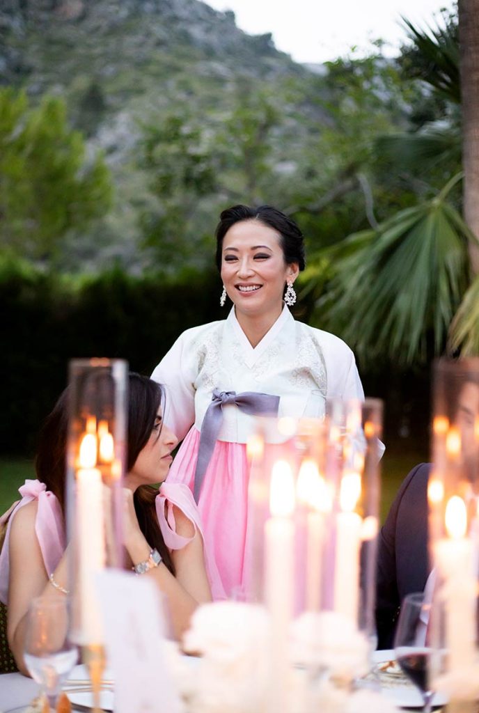 "ALT"boda coreana en finca comassema mallorca novia final baile"