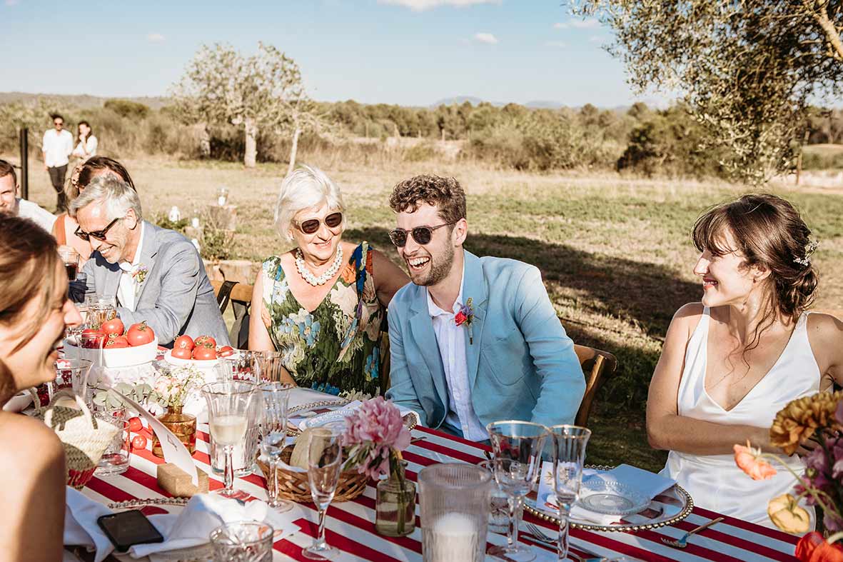 "ALT"boda inglesa en mallorca banquete"