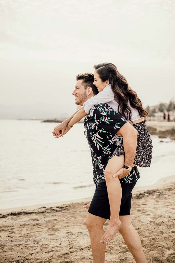 "ALT"fotografo de preboda en mallorca a caballito"