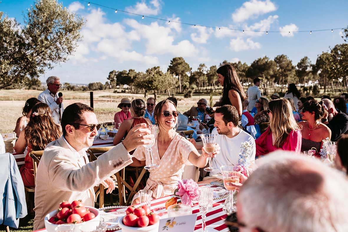 "ALT"boda inglesa en mallorca brindis banquete"