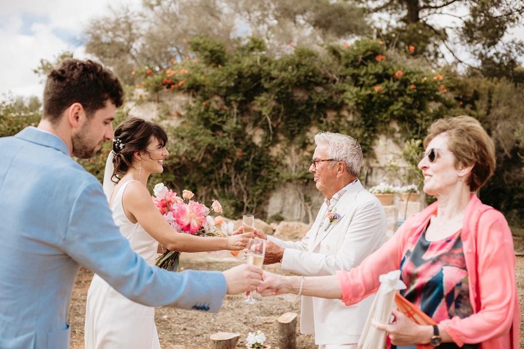 "ALT"boda inglesa en mallorca entrada coctel"