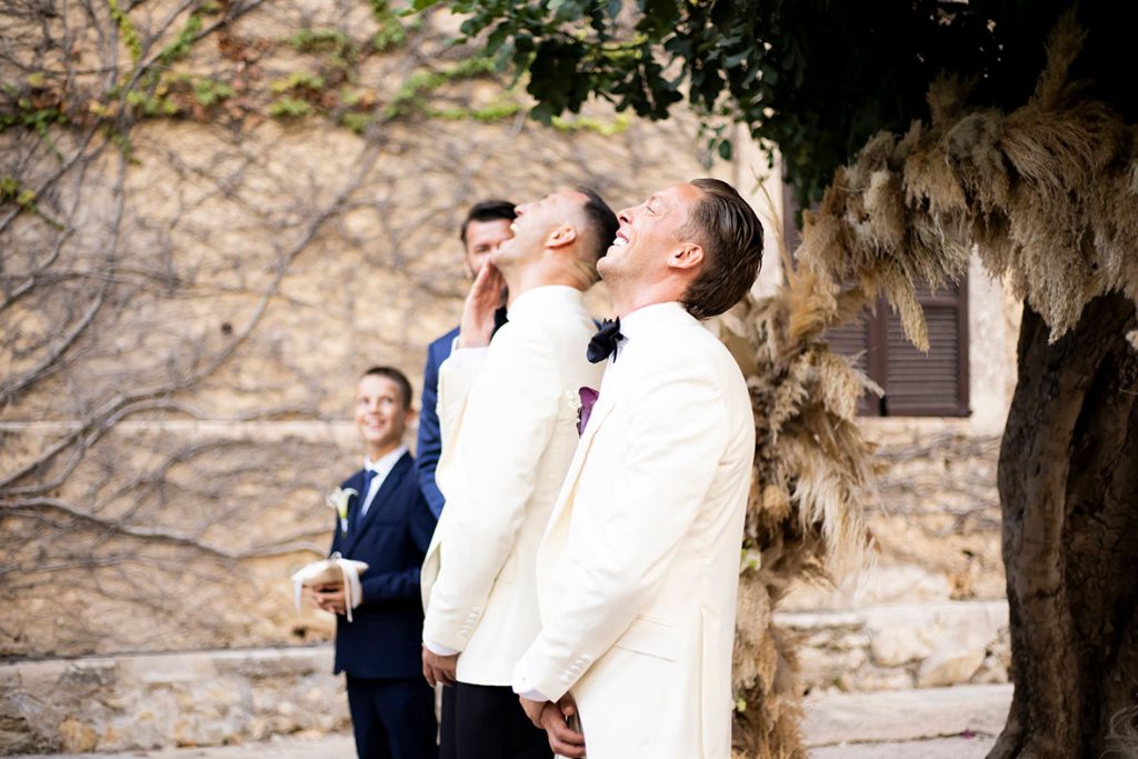 "ALT"boda lgtbi en mallorca risas ceremonia"