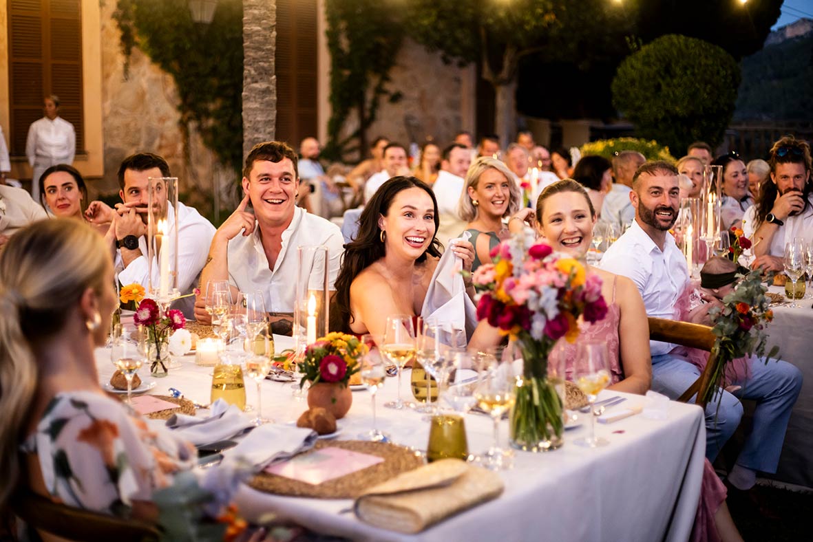 "ALT"fotógrafo en Mallorca son Togores invitados banquete"