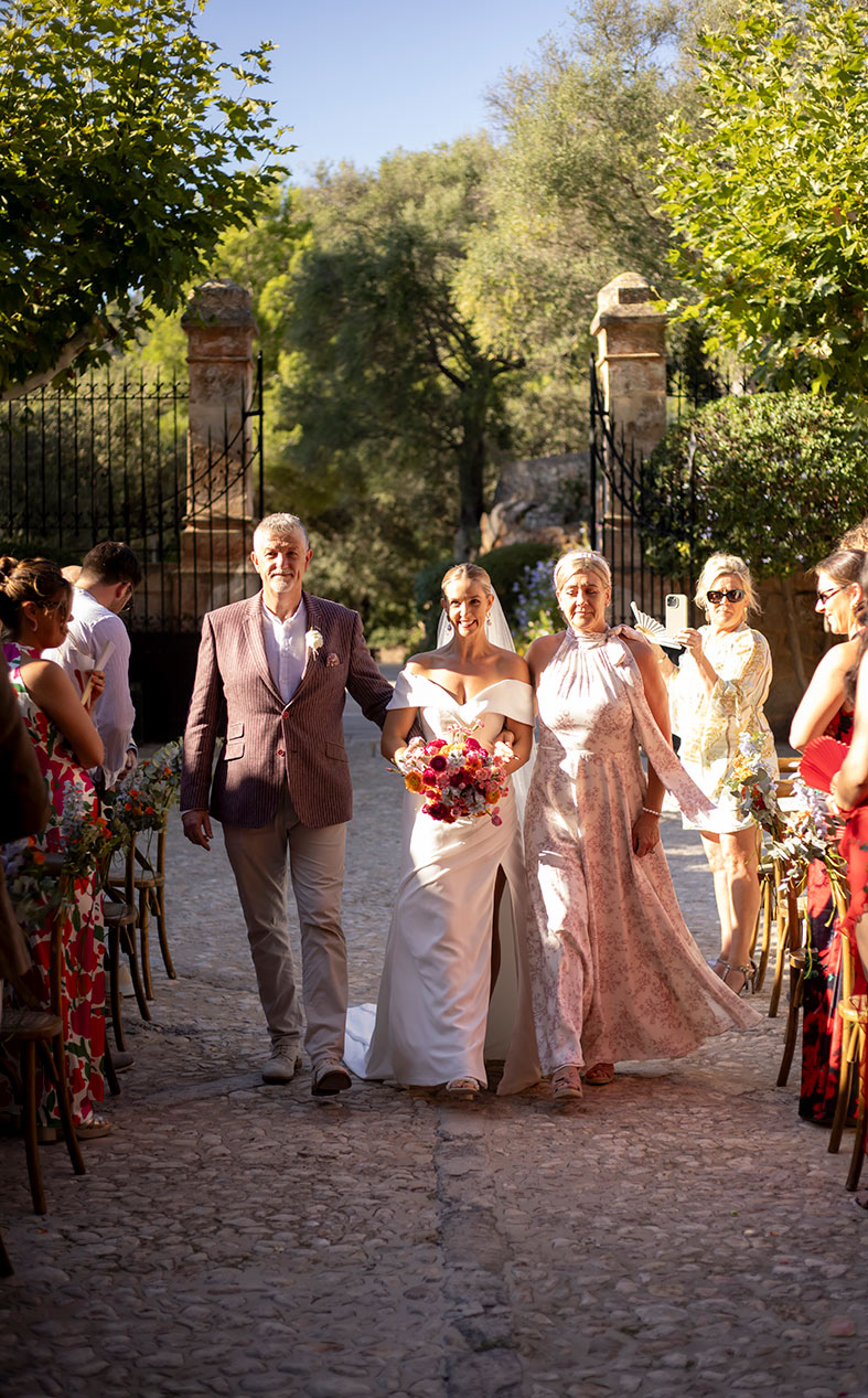 "ALT"fotógrafo en Mallorca son Togores entrada novia"