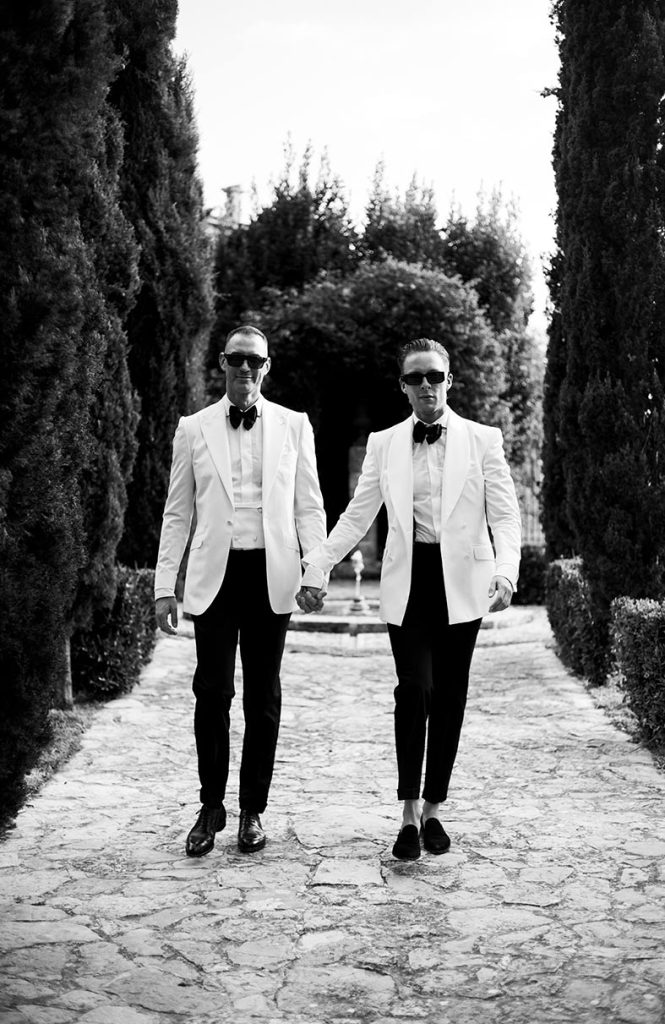 "ALT"boda lgtbi en mallorca novios con estilo"