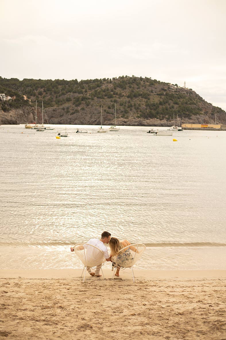 "alt"fotografia de preboda en mallorca puesta de sol"