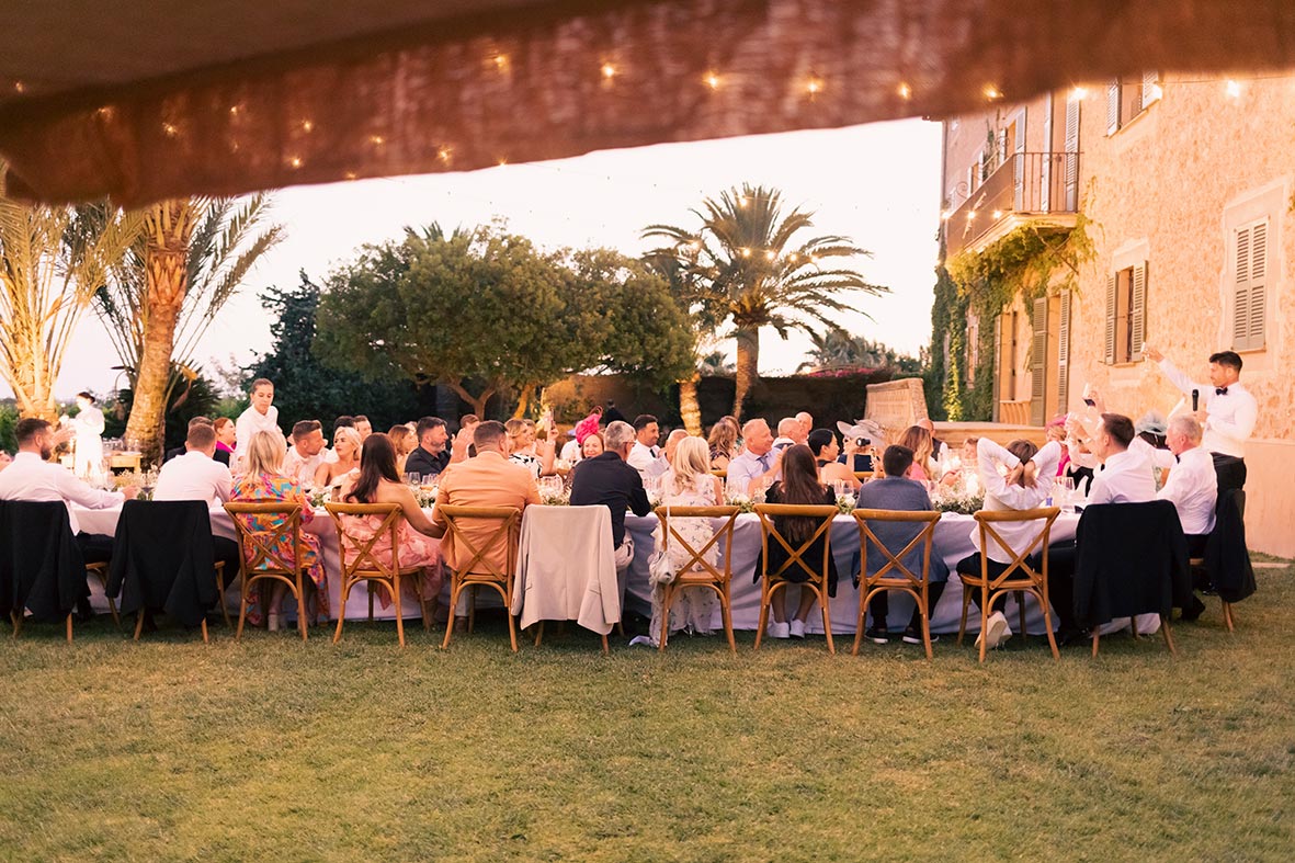 "alt"boda en finca son mir mallorca vista banquete"