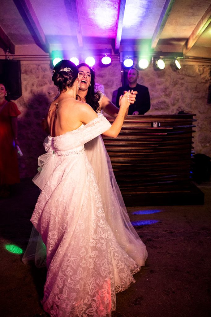 "alt"fotografo de boda lgtb en mallorca primer baile"