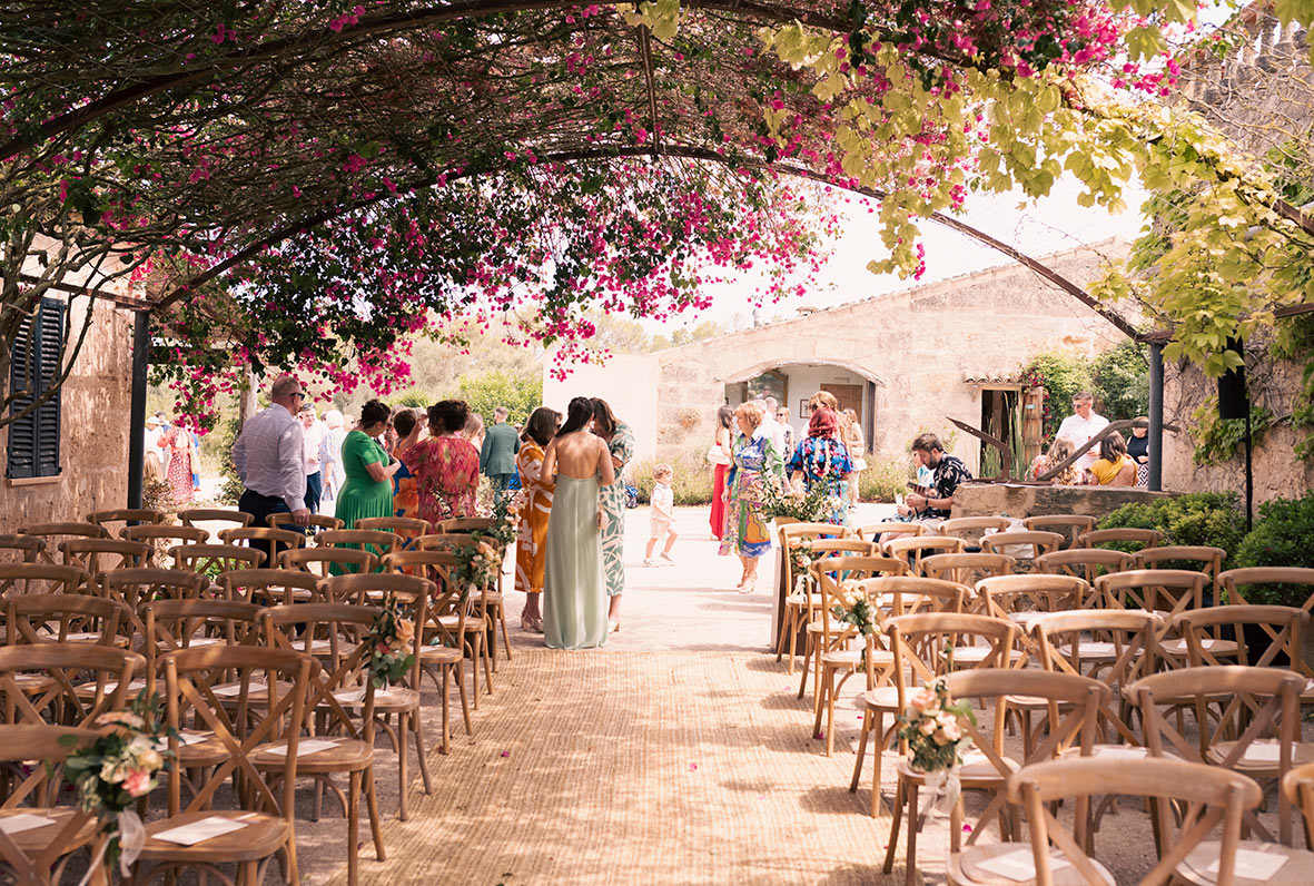 "alt"fotografo de boda lgtb en mallorca zona ceremonia"