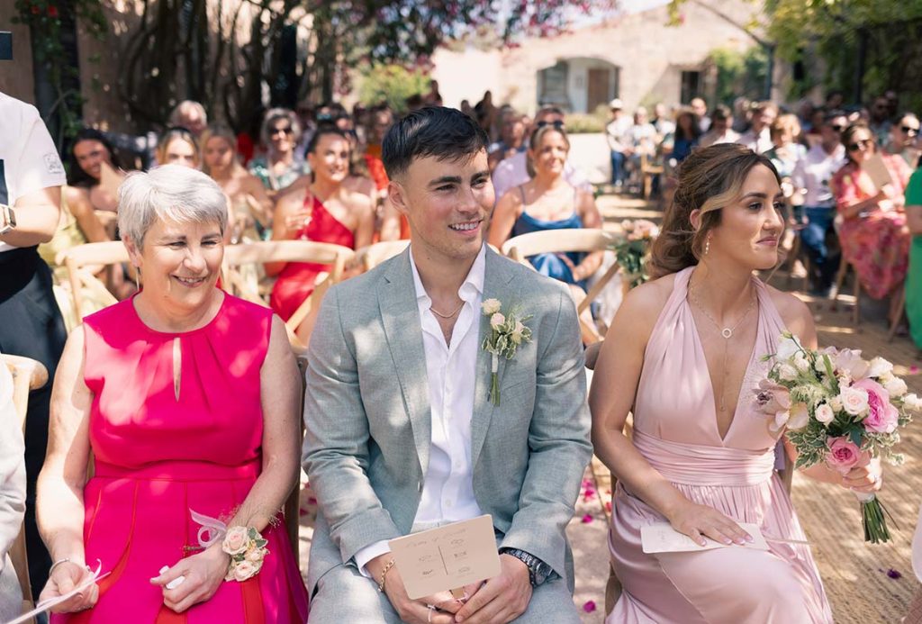 "alt"fotografo de boda lgtb en mallorca hermano ceremonia"