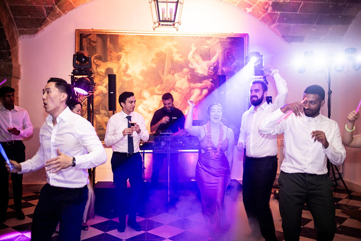 "alt"boda en finca son veri mallorca salon disco"