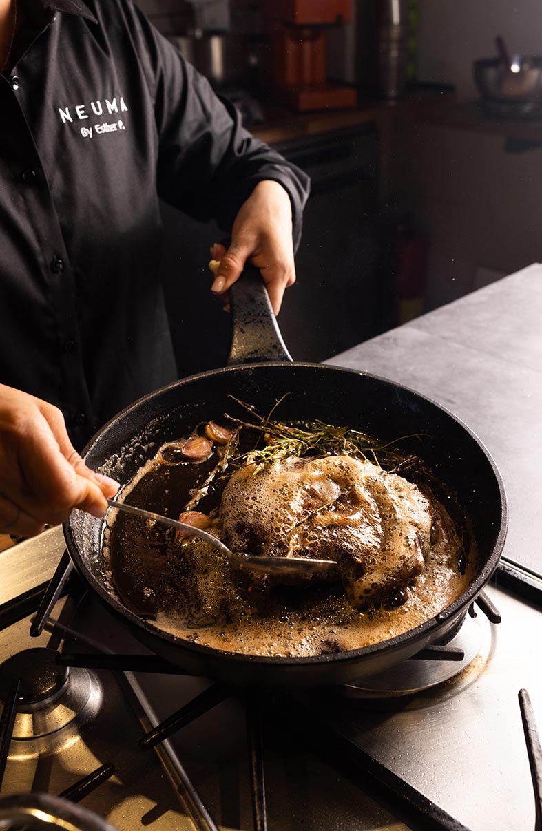 "alt"fotografo de gastronomia en mallorca solomillo"