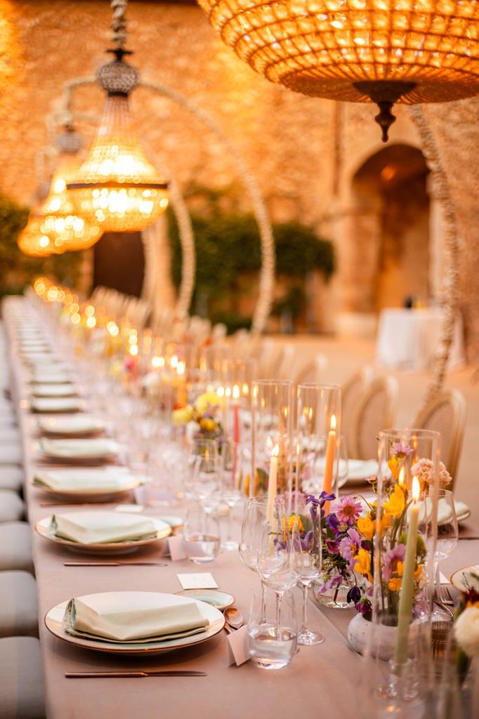 "alt"los mejores caterings para bodas en mallorca deco noche mesas son veri"